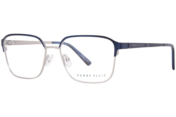 Perry Ellis PE471 Eyeglasses Men's Full Rim Oval Shape