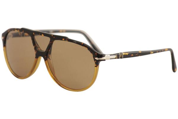 Persol Men's PO3217S PO/3217/S Fashion Pilot Sunglasses