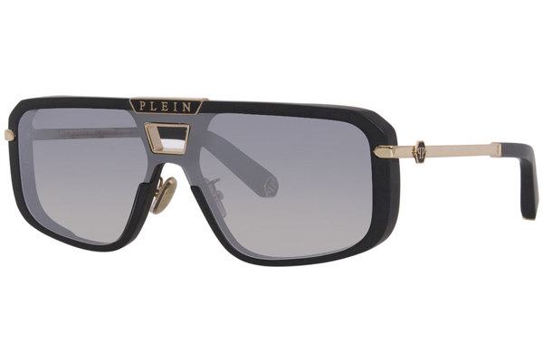  Philipp Plein Legacy SPP008 Sunglasses Men's Pilot 