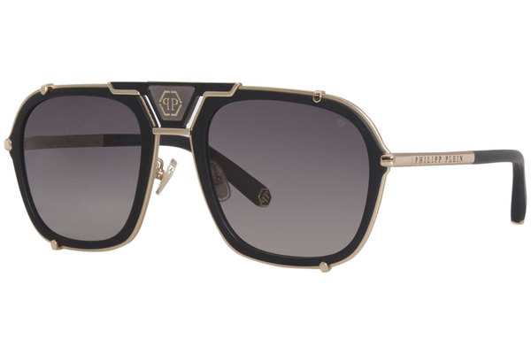 Philipp Plein Signature SPP010 Sunglasses Men's Pilot