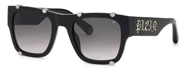 Philipp Plein SPP042W Sunglasses Men's Square Shape