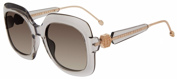 Philipp Plein SPP065S Sunglasses Women's Round Shape