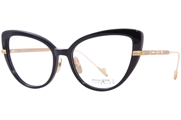  Philippe-V X39 Eyeglasses Women's Full Rim Cat Eye 