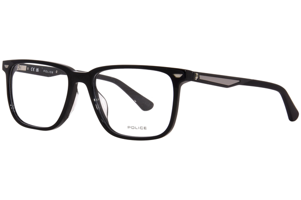 Police Groove-1 VPLF01 Eyeglasses Men's Full Rim Square Shape