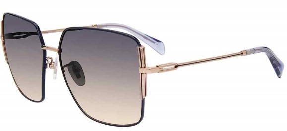  Police SPLF34 Sunglasses Women's Square Shape 