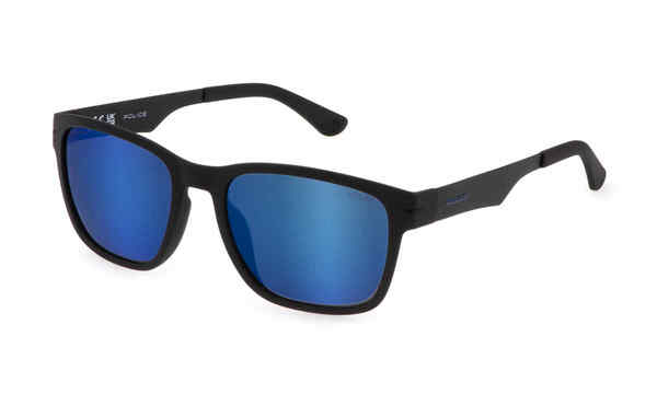  Police SPLL09E Sunglasses Men's Square Shape 