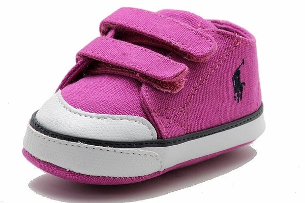  Polo Ralph Lauren Infant Girl's Chandler Low EZ Canvas Layette Shoes 