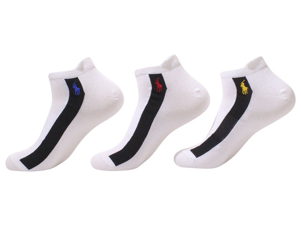  Polo Ralph Lauren Men's 3-Pack Sport Socks Sz: 10-13 Fits Shoe 6-12.5 