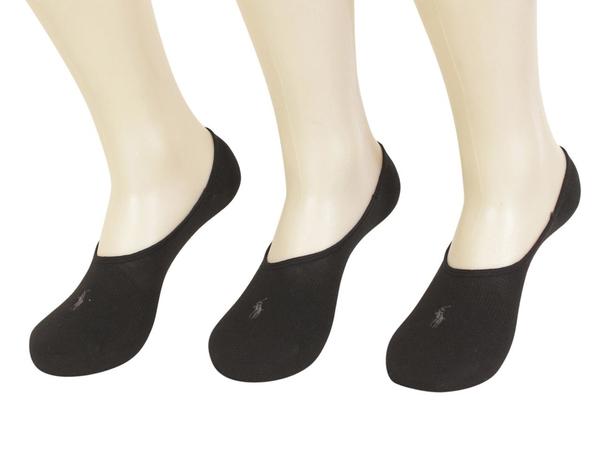  Polo Ralph Lauren Men's 3-Pairs No-Show Socks 
