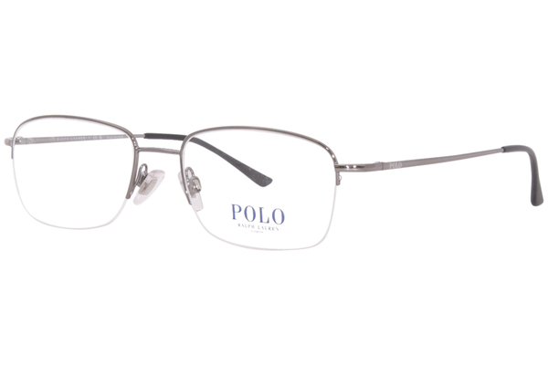  Polo Ralph Lauren PH1001 Eyeglasses Frame Men's Half Rim Square 