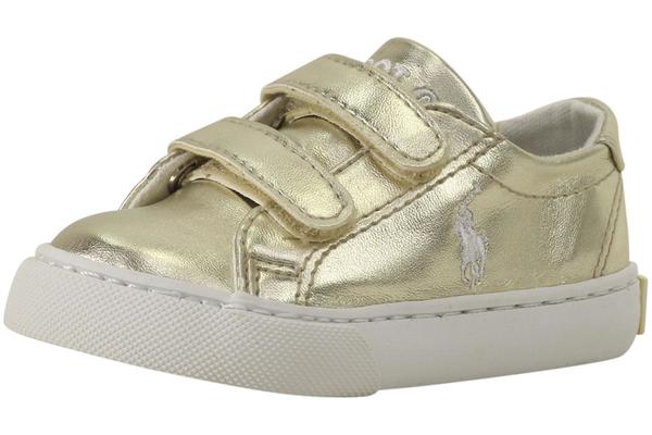  Polo Ralph Lauren Toddler Girl's Slater EZ Sneakers Shoes 