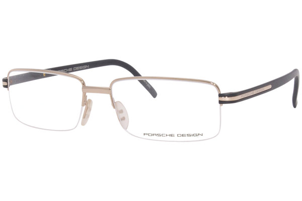  Porsche Design Men's Eyeglasses P'8216 P8216 Half Rim Optical Frame 