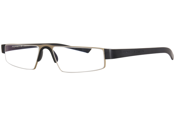  Porsche Design P8814 Reading Glasses Men's Full Rim Rectangle Shape 