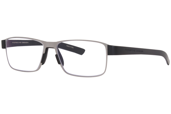  Porsche Design P8815 Reading Glasses Men's Gunmetal Full Rim Rectangle Shape 