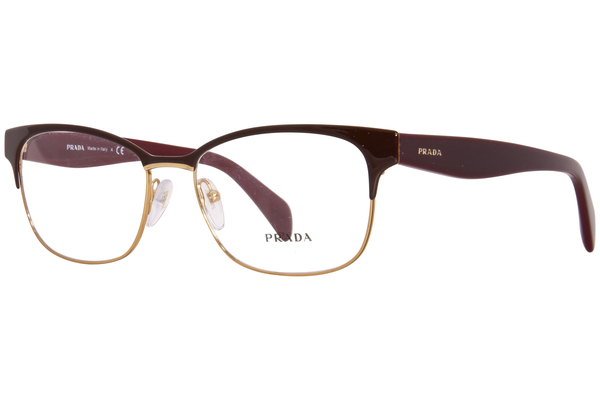  Prada Conceptual PR-65RV Eyeglasses Women's Full Rim Rectangle Shape 