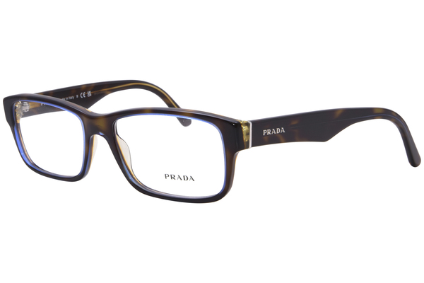 Prada Heritage PR 16MV Eyeglasses Men's Full Rim Rectangle Shape