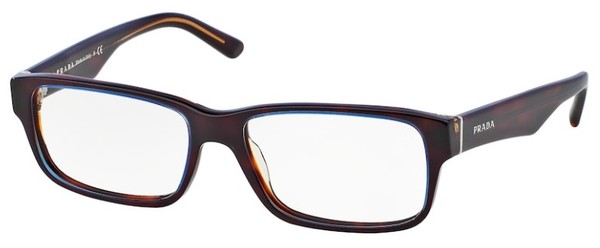  Prada Heritage PR 16MV Eyeglasses Men's Full Rim Rectangle Shape 