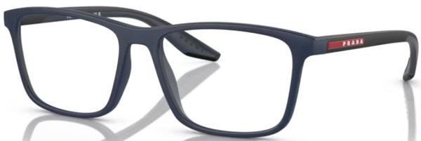  Prada Linea Rossa PS 01QV Eyeglasses Men's Full Rim Pillow Shape 