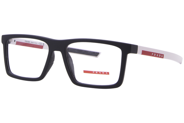 Prada Linea Rossa PS 02QV Eyeglasses Men's Full Rim Rectangle Shape