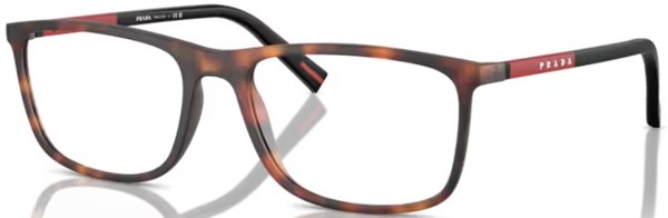  Prada Linea Rossa PS 03QV Eyeglasses Men's Full Rim Rectangle Shape 