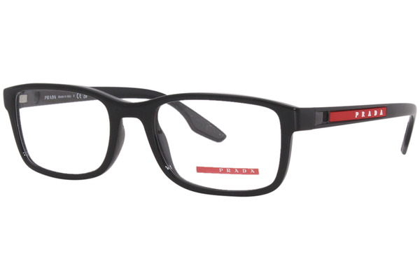  Prada Linea Rossa PS-09OV Eyeglasses Men's Full Rim Pillow Shape 