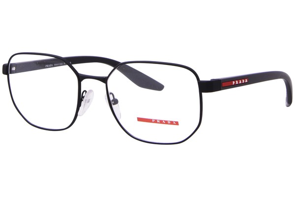  Prada Linea Rossa PS 50QV Eyeglasses Men's Full Rim Square Shape 