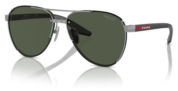  Prada Linea Rossa PS 51YS Sunglasses Men's Pilot 