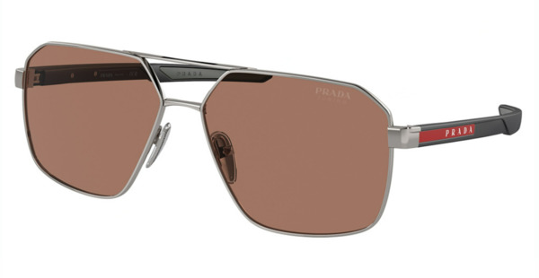  Prada Linea Rossa PS 55WS Sunglasses Men's Square Shape 