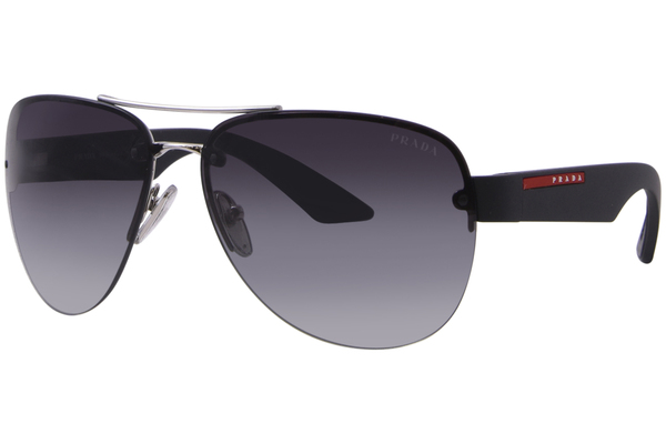  Prada Linea Rossa PS 55YS Sunglasses Men's Pilot 