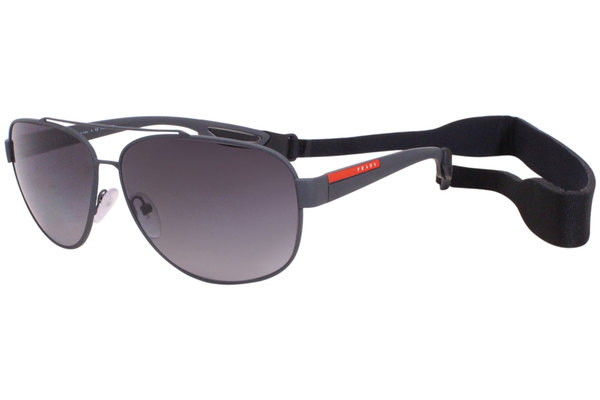  Prada Men's Linea Rossa SPS58Q SPS/58Q Fashion Pilot Sunglasses 