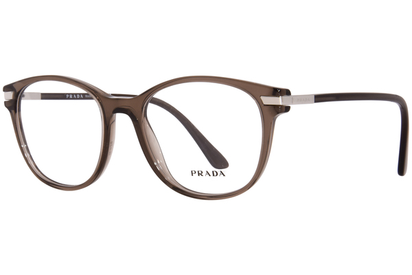 Prada PR 02WV Eyeglasses Men's Full Rim Round Shape