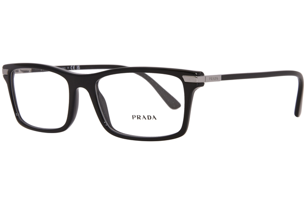  Prada PR-03YV Eyeglasses Men's Full Rim Rectangle Shape 