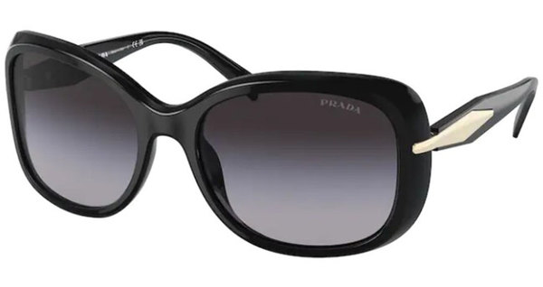  Prada PR-04ZS Sunglasses Women's Rectangle Shape 