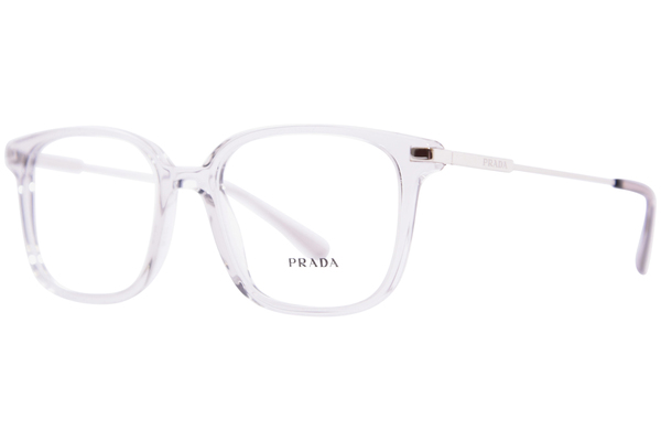  Prada PR-04ZV Eyeglasses Men's Full Rim Pillow Shape 