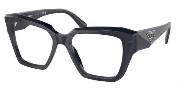 Prada PR 09ZV Eyeglasses Women's Full Rim Square Shape