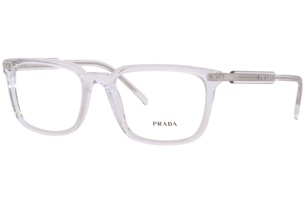 Prada PR 13YV Eyeglasses Men's Full Rim Rectangle Shape