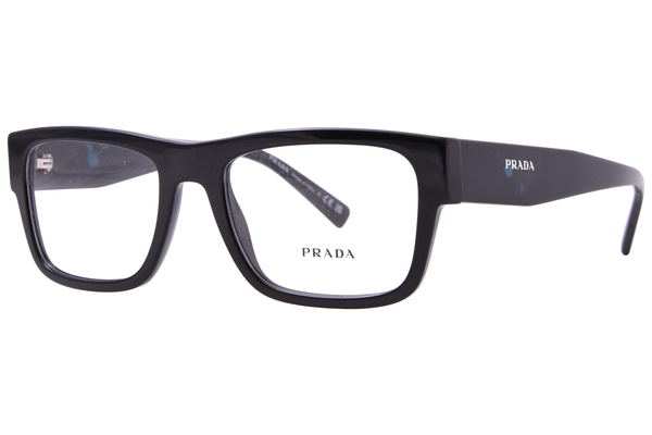 Prada PR 15YV Eyeglasses Men's Full Rim Rectangle Shape