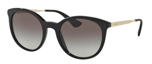 Prada Catwalk PR-17SSF Sunglasses Women's Round Shape