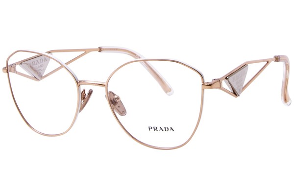 Prada PR 52ZV Eyeglasses Women's Full Rim Cat Eye