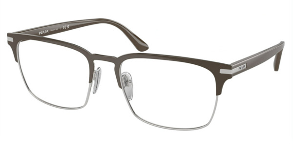  Prada PR 58ZV Eyeglasses Men's Full Rim Square Shape 