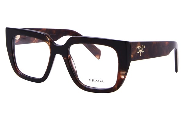  Prada PR A03V Eyeglasses Women's Full Rim Square Shape 