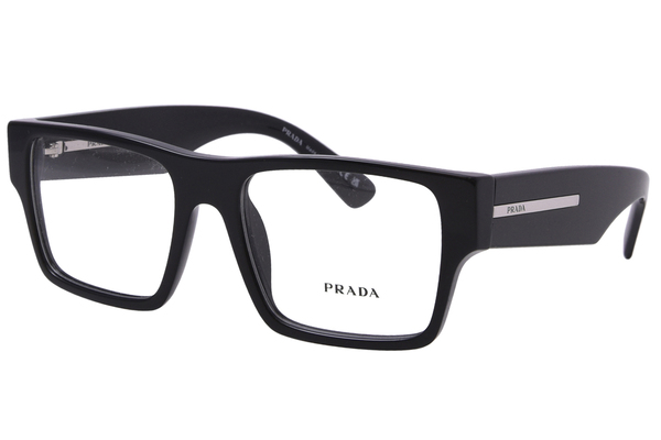 Prada PR A08V Eyeglasses Men's Full Rim Square Shape