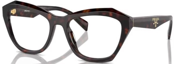  Prada PR A20V Eyeglasses Women's Full Rim Butterfly Shape 