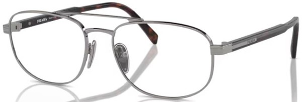  Prada PR A56V Eyeglasses Men's Full Rim Oval Shape 