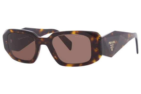  Prada PR 17WS Sunglasses Women's Rectangle Shape 