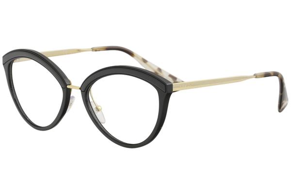  Prada Women's Eyeglasses VPR14U VPR/14U Full Rim Optical Frame 