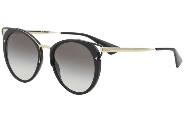  Prada Catwalk PR-66TS Sunglasses Women's Round Shape 