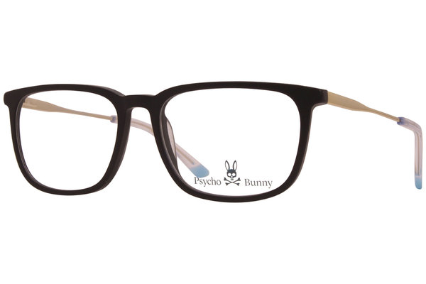  Psycho Bunny PB104 Eyeglasses Youth Boy's Full Rim Rectangular Optical Frame 