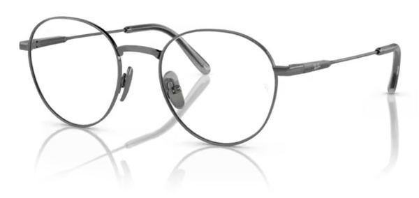  Ray Ban David-Titanium RX8782 Eyeglasses Full Rim Oval Shape 