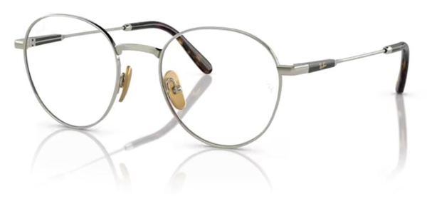  Ray Ban David-Titanium RX8782 Eyeglasses Full Rim Oval Shape 